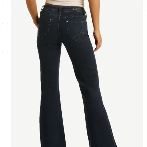 Mid Rise Extra Stretch Trousers - Picture 3 of 4